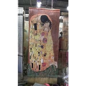 Cortinas de bambú para exteriores resistentes a la intemperie elegante partición de puerta fabricante vietnamita - Product Image 1