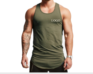 เสื้อกล้ามออกกำลังกายผู้ชายแบบแห้งเร็ว ระบายอากาศได้ดี สำหรับฟิตเนส วิ่ง หรือเล่นกีฬา  รับผลิตตามสั่ง (OEM) ขายส่ง - Product Image 1