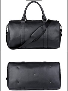 New Arrival Fashion Designer Custom <b>Men</b> PU <b>Leather</b> Fitness Weekend Overnight Waterproof Sports Gym <b>Bag</b> <b>Duffle</b> Duffel Travel <b>Bag</b> - Product Image 2