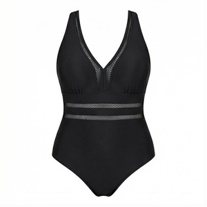 Ensemble de yoga 2 pièces imprimé papillon bleu avec finition dorée, body à col en V profond et jupe portefeuille longueur genou - Product Image 1