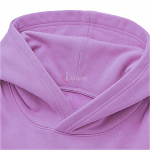 Sweat à capuche oversize en molleton de coton épais à épaules tombantes, personnalisable avec logo, pull en polaire, fabricant OEM en gros - Product Image 4