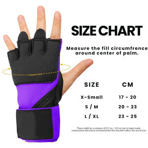 ผ้าพันมือแบบมีแผ่นเจลเสริมด้านใน ดีไซน์ใหม่ สำหรับชกมวย - Product Image 6