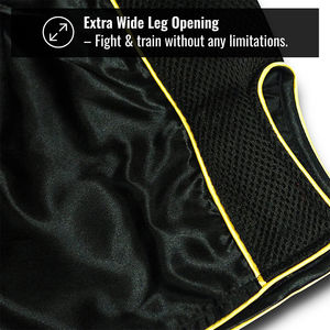 กางเกงมวยไทยชายขายดีที่สุด แห้งเร็ว ระบายอากาศดี ดีไซน์เอวยางยืด สไตล์ลำลอง รับผลิตแบบ OEM - Product Image 5