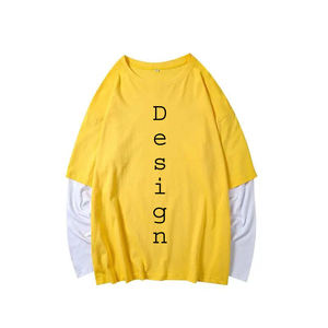 เสื้อยืดผู้ชายพิมพ์ลายกราฟิกคุณภาพสูง ผ้าฝ้ายออร์แกนิค 250 GSM ทรงโอเวอร์ไซส์ ทรงบ็อกซี่ ผ้าสองชั้น แบบปกติ - Product Image 5