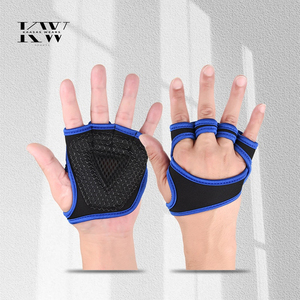 <b>Pull</b>-<b>Up</b> Bar Equipment Men and Women's Sports Half-Finger Fitness <b>Gloves</b> Breathable Half Finger Weightlifting <b>Gloves</b> - Product Image 1