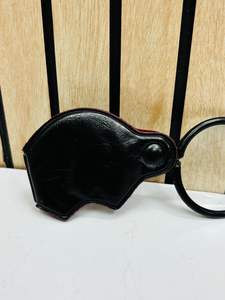 Handheld Magnifying Glass with Leather Cover Handle & Protective Plastic Lens Ring | Optical Glass Loupe - Product Image 4