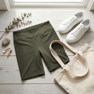 High Waist Plus Size Women's Spandex <b>Shorts</b> Elastic Waist Stretch <b>Bike</b> <b>Shorts</b> Seamless Look Casual Sporty <b>Shorts</b> <b>Shorts</b> <b>Skirts</b> - Product Image 4