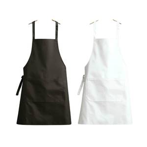 100% Cotton <b>Bib</b> <b>Apron</b> Wholesale Custom Embroidered Logo Kitchen Chef Cleaning Restaurant Hospitality OEM India - Product Image 6