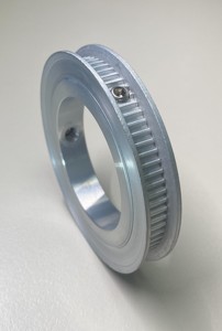 Poulie de courroie de distribution en alliage d'aluminium et d'acier à couple élevé personnalisée S2M/S3M/S5M avec traitement de hobbing - Product Image 4