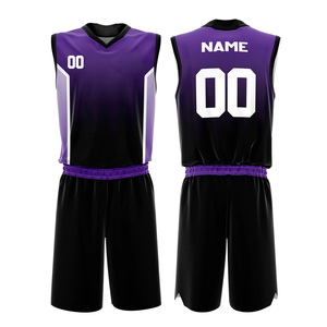 Uniforme de Baloncesto Personalizado de Último Diseño para Equipos, Nuevas Llegadas, Uniforme de Baloncesto Transpirable para Jóvenes - Product Image 1