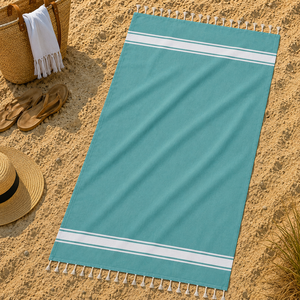 Toalla Fouta 100% Algodón a Rayas, Ecológica, Duradera, de Secado Rápido, Teñida con Hilo de Lujo, Fabricante Indio al Mejor Precio - Product Image 3