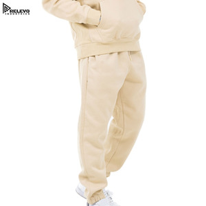 Wholesale Custom 100% Cotton Private Label Straight Leg Men French Terry With Drawstring Sweatpants In Reasonable Price - Product Image 4