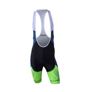 Pantalones Cortos de Ciclismo para Hombre con Tirantes de Malla Transpirable y Ajuste de Compresión Acolchado para Ciclismo de Larga Distancia en Carretera - Product Image 1