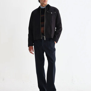 Veste coupe-vent en toile de qualité supérieure pour homme, style unique, veste en toile softshell, en vente en ligne - Product Image 1