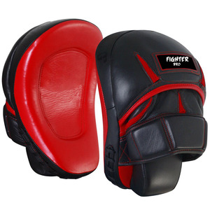 Boxing Focus Pads Global Trending Seller Punch Mitts Kickboxing Training Hook And Jab Synthetic Leather Custom Size - Product Image 6