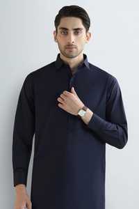 Shalwar Kameez pour hommes grande taille, de haute qualité, tendance, personnalisable, fabriqué en usine, vêtements ethniques décontractés, coton pakistanais - Product Image 3
