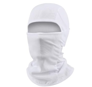 Pasamontañas Unisex Rosa a Cuadros para Exteriores, Cubre Rostro Completo, Adulto, 100% Poliéster, Bordado 3D, 48-50cm - Product Image 3