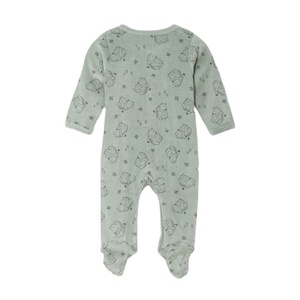 Wholesale Newborn Baby Romper Cotton Bodysuit Set Long Sleeve Knitted Infant Clothes Custom OEM Baby Garments Bulk Supplier - Product Image 3