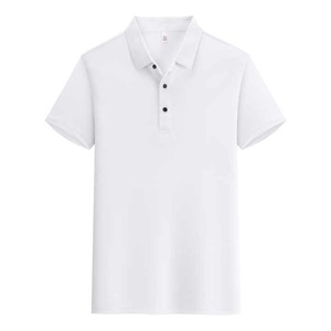 Polo pour homme, t-shirt extensible à manches courtes, col classique, décontracté, pour l'été, les sports de plein air, le quotidien, vert, élégant - Product Image 3