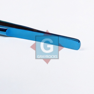 Pinzas de Microcirugía Azules, Instrumento Quirúrgico Manual con Certificación CE Clase I para Uso en Quirófanos - Product Image 5