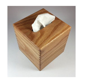 Superior quality Solid mango Wood Tissue Box for Household Hotel Dining Table Desktop <b>Living</b> Room & Office - Product Image 3