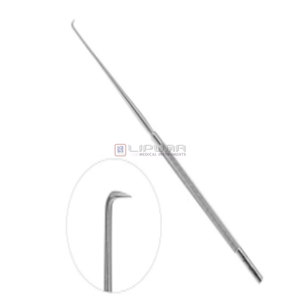 Adson Dura - Gancho de Disección con Hoja Afilada de 5 mm, Ángulo Recto, Tamaño 8, Herramienta Quirúrgica para Manipulación de Tejidos, Instrumentos Médicos de Laboratorio - Product Image 1