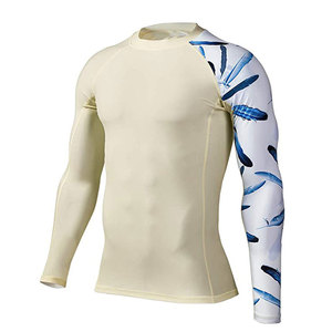 Moisture Wicking Fabric For High Energy Workouts <b>Men</b> Compression Shirt Thermal <b>Base</b> <b>Layer</b> Designed Compression Shirt - Product Image 2