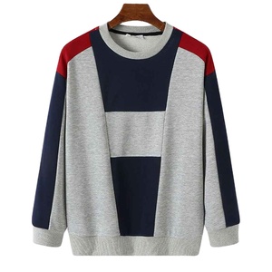 เสื้อสเวตเชิ้ตผู้ชายทรงปกติ คอกลม แขนยาว สีพื้น ผ้าฝ้ายฟลีซ 100% ระบายอากาศได้ดี เหมาะสำหรับฤดูหนาว สไตล์ลำลอง ปี 2025 รับสั่งทำ - Product Image 1