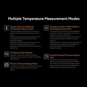โดรน Autel Robotics EVO II Dual 640T V3 กล้องถ่ายภาพความร้อน 640x512 เซ็นเซอร์ CMOS ขนาด 0.8 นิ้ว และเซ็นเซอร์ 50MP 8K RYYB ซูมดิจิตอล 16 เท่า สำหรับองค์กร - Product Image 6