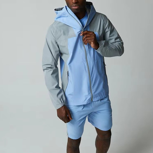 Color Waterproof Lightweight <b>Windbreaker</b> Set Top Quality Two Pieces <b>Windbreaker</b> Set for Sale Fashion Heavyweight - Product Image 1