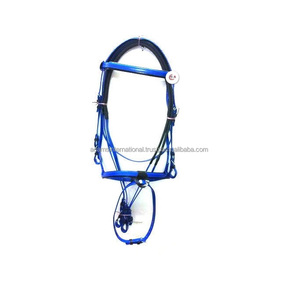 Brida de PVC de caballo de alta calidad, con relleno suave de Color negro - Product Image 1