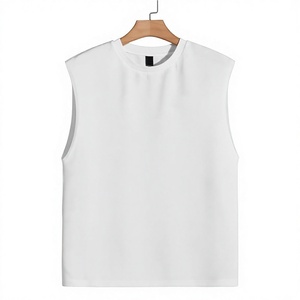 Débardeurs de sport décontractés pour hommes, style gilet d'été, personnalisables en gros, séchage rapide, respirants, pour la gym et le fitness - Product Image 1