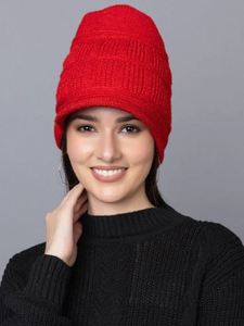 Gorro de Lana de Alta Calidad para Mujer, Estilo Casual, para la Nieve, Tejido Suave, Gorro de Invierno a la Moda, de Proveedor Indio al Mejor Precio - Product Image 2