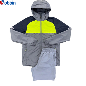 Custom Patchwork Lightweight Spring <b>Hip</b> Hop Street Wear Nylon Tracksuit Windbreaker Shorts Track Jacket Set Waterproof High - Product Image 3