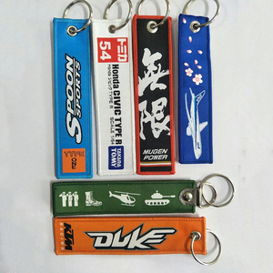 Llavero Bordado de Doble Cara de Alta Calidad con Logotipo de Marca, Personalización Rápida, para Regalos de Eventos y Otras Joyas - Product Image 1