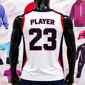 Uniforme de Baloncesto Personalizado para Equipos Escolares, Tallas Grandes, Secado Rápido, Transpirable, 100% Poliéster, Sublimado, Ligero, Jersey Frontal - Product Image 2