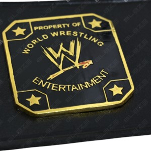 Ceinture de championnat de lutte poids lourd taille adulte, faite à la main, plaques en alliage de zinc de 2 mm, cuir de vachette, plaque nominative personnalisée - Product Image 6