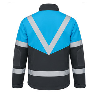 Professional Working Jacket Heavy Duty Reflective Safety Outerwear <b>Waterproof</b> Utility Coat For Construction And Outdoor <b>Work</b> - Product Image 3