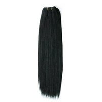 Ekstensi Rambut Lurus India 100% Remy Virgin, Halus Selembut Sutra, Single Weft 100g, Harga Grosir dari Perusahaan Ternama