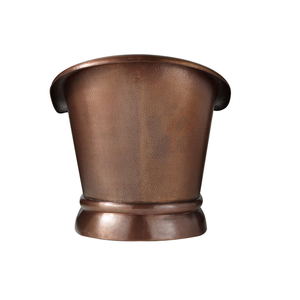 Bañera de Cobre Hecha a Mano, Bañera de Cobre Independiente de Lujo para Baño, Spa, Hotel, Resort, Villa - Product Image 4
