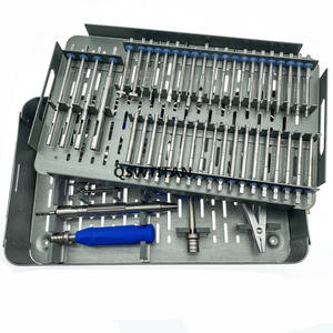 Extracteur de vis chirurgicales orthopédiques, instrument de retrait d'ongles cassés, instruments orthopédiques 53 pièces/kit par Surgiright Instrument - Product Image 1