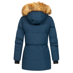 Chaqueta Parka Estándar para Mujer con Capucha Ajustable, Impermeable, Resistente al Viento, Transpirable, Ecológica, de Nailon, Personalizable - Product Image 6