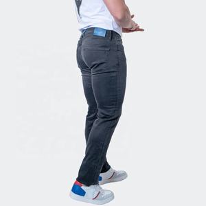 Pantalons extensibles Jeans gris anthracite pour hommes Fashion Skinny Pant - Product Image 4