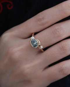 Gold Color Hand Clasp <b>Ring</b> Moissanite Wedding Band Rhodium Plated 925 Silver Unisex Jewelry - Product Image 3