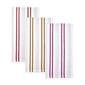 Collection tendance de torchons de cuisine à rayures teintes, personnalisés, 100% coton, design sur mesure - Product Image 6