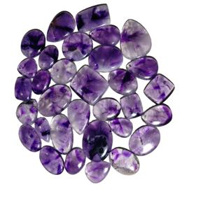 Oferta Especial: Última Piedra de Amatista Estrella Suelta en Cabujón, Gema Natural de Alta Calidad para Joyería, Formas Mixtas 20-45mm 8-12g con Descuento - Product Image 4