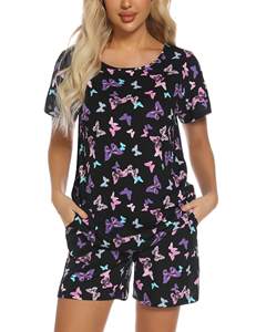 Ensemble de t-shirt à manches courtes et short personnalisé unisexe, 2 pièces en coton pour hommes et femmes, ensemble de t-shirt et short d'été - Product Image 6