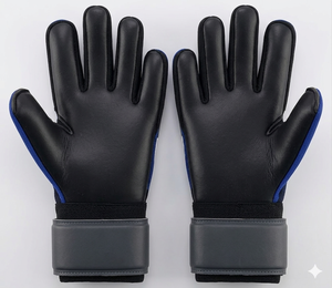 Custom Unisex Goalkeeper Gloves Anti Slip Latex Palm Soccer Gloves Breathable <b>Finger</b> Protection Durable Wrist <b>Strap</b> OEM SERVICE - Product Image 2