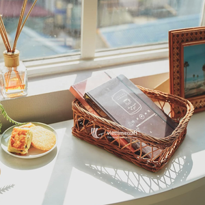 Ensemble de paniers de rangement vintage en rotin écologique, organisateur tressé circulaire, pour garde-manger, salle de bain, rangement polyvalent, cadeau pratique pour la maison - Product Image 3