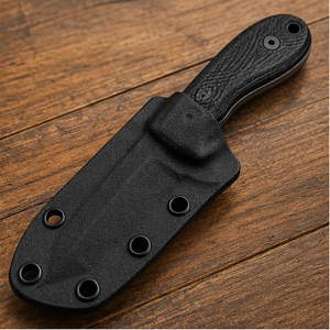 Cuchillo de Acero al Carbono Tipo Bull Cutter, Hecho a Mano, Hoja Fija de Alta Resistencia, Construcción Duradera de Acero al Carbono, Filo de Corte Afilado, Cómodo - Product Image 4
